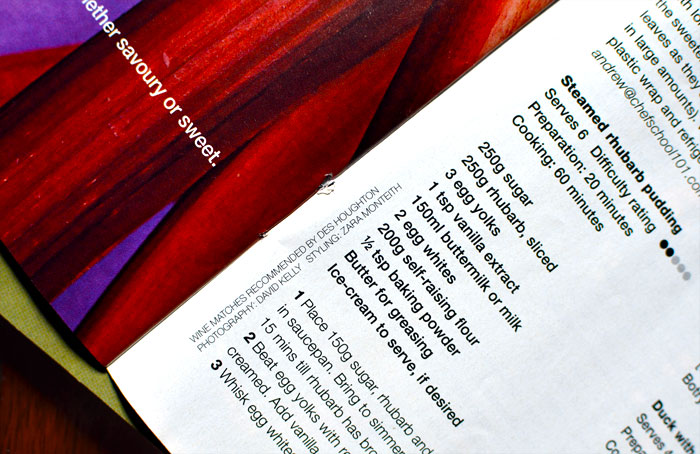 Rhubarb Recipes detail